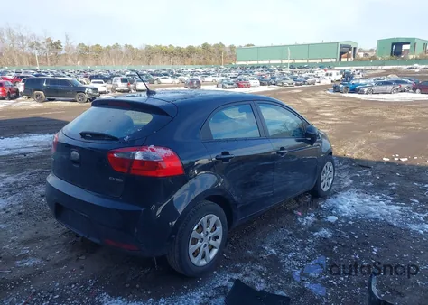 2014 Kia Rio Ex z USA, uszkodzony, nr VIN KNADN5A34E6415204